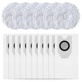 thumbnail image 1 of For Midea V12 For Eureka J12 For Ultra Replacement Dust Bags Mop Pads Parts Accessories Sweeper Replacement Part Cleaning Tools, 1 of 5