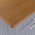 thumbnail image 5 of Tolead Single Tilt Out Trash Cabinet with Hideaway Drawer, Coffee, 10 Gallon, Gray, 5 of 7