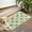 White Cartoon Dinosaurs-2, variant on White Cartoon Dinosaurs Pumpkins Pattern Door Rugs,Washable Non Slip Door Mats Indoor,Decorative Door Mats,Entry Mat Indoor for Entrance,Bedroom,Kitchen,Bathroom,16"x24"