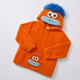 thumbnail image 4 of Halloween Hoodie Big Mouth Monster Unisex Oversized Cozy Fleece Pajama Loungewear Fuzzy Holiday Hoodie Pullover Saffron, 4 of 7