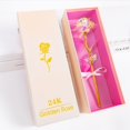 thumbnail image 4 of Flores artificiales de cristal rosa con forma de galaxia para regalo de cumpleaños de mamá, 4 of 8