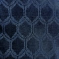 thumbnail image 5 of (2 pack) Better Homes & Gardens Jacquard Velvet Blackout Rod Pocket/Back Tab Single Curtain Panel, 1-Piece, Blue Cove, 50" W x 63" L, 5 of 6