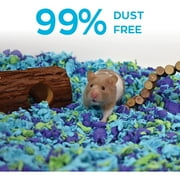 Carefresh Natural Paper Small Pet Bedding with Odor Control, Sea Glass, 50 L