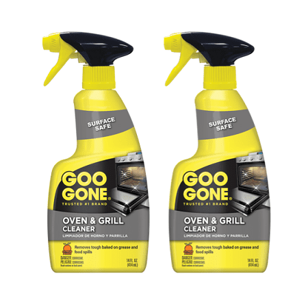 (2 pack) Goo Gone Oven & Grill Cleaner, 14 fl. (Best Oven Cleaner On The Market)