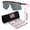 Matte Blk Frame | Prizm Black Lens, variant on OO9280 BXTR Rectangle Shaped Non-Polarized Sunglasses for Men & Women - Includes Official Eyewear Kit - Matte Black Frame with Prizm Black Lens