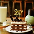 thumbnail image 3 of 2xClass Of 2017 Glitter Cake Topper Cupcake Selecciones de Comida Decoración de de Graduación perfecl Adorno de torta, 3 of 8