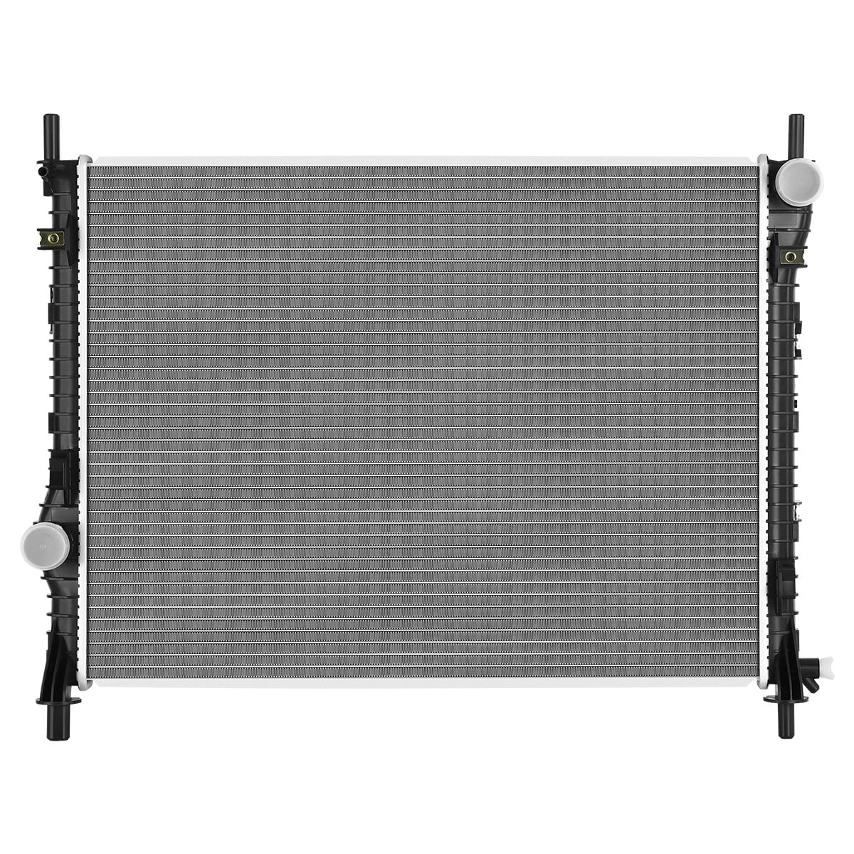 LEDKINGDOMUS Aluminum Radiator for 2015-2022 Ford Mustang V6 3.7L V8 5.0L 2.5L, Replaces CU13486