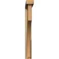 thumbnail image 2 of Ekena Millwork 4"W x 34"D x 34"H Westlake Block Rough Sawn Bracket w/ Offset Brace, Western Red Cedar, 2 of 25