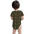 thumbnail image 5 of Daiia Pineapple Printed Unisex-Baby Short Sleeve Onesies Bodysuits Baby Climbing Clothes Soft and Comfortable Romper with Expandable Shoulder Design-6 Months, 5 of 8