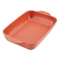 thumbnail image 6 of Ayesha Curry Rectangular Ceramic Baking Dish, 9-Inch x 13-Inch, Redwood Red, 6 of 8