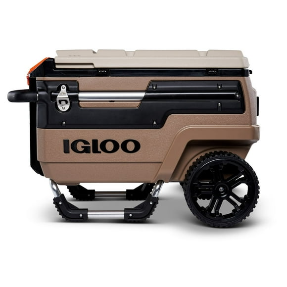 Igloo Trailmate® Journey 70 quart roller cooler 66 liters 112 cans
