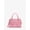 Carnation, variant on Outlet Marilyn Small Color-Block Saffiano Leather Messenger Bag - Powder Blush Multi