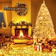 thumbnail image 4 of Árbol de Navidad Costway 225m 1258 ramas Abeto Artificial plata, 4 of 10
