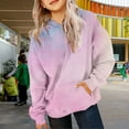 thumbnail image 2 of Mercatoo Girls Trendy Tie Dye Hoodies Teens Oversized 𝐇ooded Sweatshirts Cute Rainbow Long Sleeve Fall Winter School Hoodie, 2 of 7