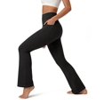 thumbnail image 5 of VivaYoga Flare Leggings for Women Tummy Control Workout Pants High Waisted No Front Seam Yoga Pants with Pockets, 5 of 8