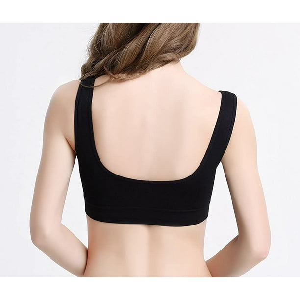 Women's Seamless Comfortable Sports Bra with Removable Pads 