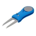 thumbnail image 3 of GLFILL Repair Tool Golf Divot Tool Golf Divot Repair Tool HIGH QUALITY Pitch Mark Pitchfork Black Color Golf Pitchfork Blue, 3 of 9