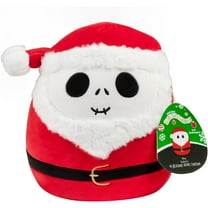 Squishmallows Original 8-Inch Jack Skellington Sandy Claws - Nightmare before Christmas - Official Jazwares Plush