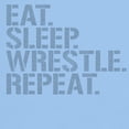 thumbnail image 3 of CafePress - Eat Sleep Wrestle Repeat T Shirt - Men's Classic Graphic T-Shirt, 3 of 4