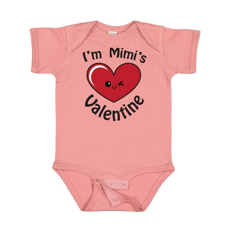 

Inktastic I m Mimi s Valentine Gift Baby Boy or Baby Girl Bodysuit