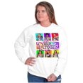thumbnail image 4 of XOMG POP Party Like Popstar Album Women Crewneck Sweatshirt Brisco Brands L, 4 of 6