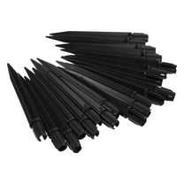 unbranded  20 Pcs Solar Lamp Spike Ground Stake Garden Accessory Black