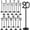 Black, variant on NCQ 20 Pcs Table Numbers Wedding Table Numbers Wood Table Numbers for Wedding Reception Stands Seat Numbers with Holder Base Table Numbers for Wedding Party Event Catering, 1-20 (Silver)