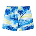 thumbnail image 3 of Xinhuaya Toddler Boys Girls Shorts Kids Printing Beach Sport Running Casual Quick Dry Swim Trunk  2-7Y, 3 of 4