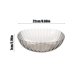 thumbnail image 3 of Fruit Bowl Ligero, estiloso, diseño moderno de ondulaciones, amarillo transparente, plástico, polivalente para cocinas y comedores, 2pc, 8,66x8,66x2,76 pulgadas, 3 of 6