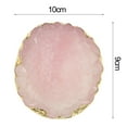 thumbnail image 6 of SPRING PARK Polish Mix Palette, Resin Nail Art Palette Paint Drawing Color Dish Golden Edge Resin Stone Paint Drawing Color Dish Manicure Nail DIY Tool, 6 of 6