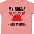 thumbnail image 4 of Inktastic Nonna Loves Me Grandson Boys or Girls Toddler T-Shirt, 4 of 5