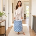 thumbnail image 5 of Extra Large Laundry Hamper With Handles, Collapsible Storage Bin For Clothes Toys Blankets, Washable Fabric Basket For Dorm Room Organization, 5 of 9