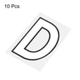 thumbnail image 3 of Uxcell Letter D Patches Iron on Heat Transfer Letters 2 Inch White Letter DIY 10 Pack, 3 of 6