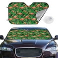 thumbnail image 2 of Daiia Flamingo Windshield Sun Shade for Car SUV Truck (Medium ), Car Sun Shade Windshield, Car Shades for Front Windows, Sunshade for Car Windshield, 2 of 7