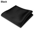 thumbnail image 6 of Anvazise Men's Satin Solid Plain Color Handkerchief Hanky Pocket Square for Wedding Party Dark Blue One Size, 6 of 13