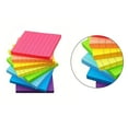 thumbnail image 6 of 8Pcs Colored Sticky Note Blank/Lined Sticky Note Pad 3x3inch Pocket Memo Pad Self-ashesive Note Paper 50 Sheets/Pad, 6 of 7