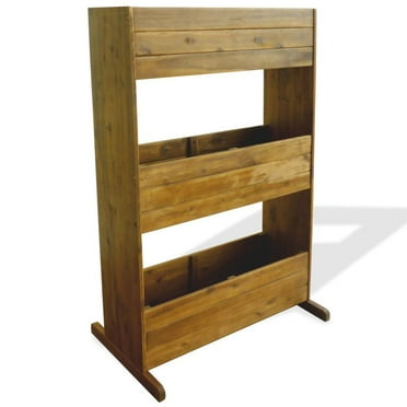 vidaXL 3-Tier Garden Raised Bed Solid Acacia Wood, 43792