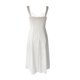 thumbnail image 5 of Lucakuins Vestido largo de una línea para mujer Vestido de fiesta floral de encaje con dobladillo dividido de verano blanco Lucakuins moda, 5 of 7