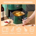 thumbnail image 4 of 200PCS Air Fryer Disposable Paper Liners,7.9 IN Large Size Round Air Fryer Parchment Paper Liners, Natural Food Grade, Non-Stick, Oil-Proof, Baking Paper Liners for Air Fryer, 4 of 5