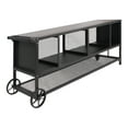 thumbnail image 2 of Furniture of America Asher TV Stand for TVs up to 76", Gray, 2 of 8