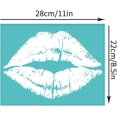 thumbnail image 3 of 2pcs 8.6x11 Inch Silk Screen Printing Stencils Self-Adhesive Lip Stencils, 3 of 9