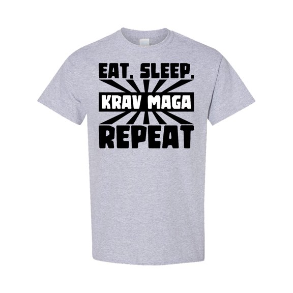 Inktastic Eat, Sleep, Krav Maga, Repeat T-Shirt