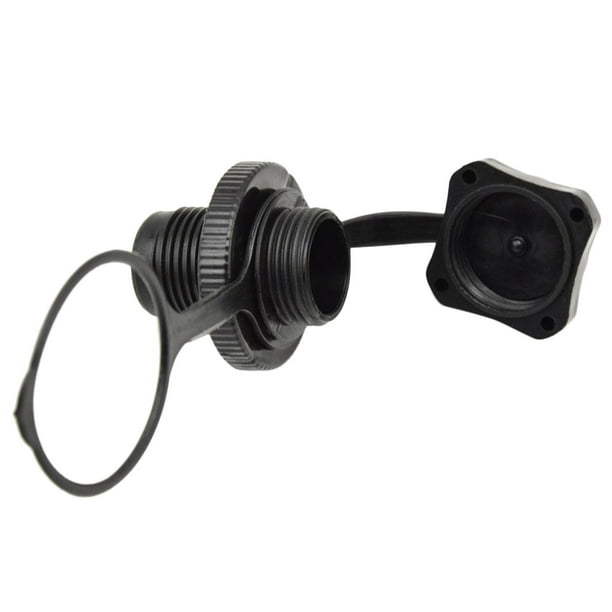 Tapones de válvula de aire con tornillo de 22 mm, tapones de aire en espiral para botes inflables. 1 paquete