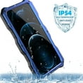thumbnail image 2 of Compatible with iPhone 13 Pro Case 6.1 inch 2021, Outdoor Heavy Duty Aluminum Metal Case with Screen Protector Camera Cover Rugged Military Shockproof Case for iPhone 13 Pro, 2 of 8