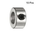 thumbnail image 3 of Collares de tornillo de 8 mm, 10 paquetes, 14 mm de diámetro exterior, 7 mm de ancho, collar de rueda de tope de engranaje, 3 of 5