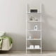 thumbnail image 5 of Estantería de Escalera Costway con 5 Estantes Madera Estante de Pared para Planta Flores Librería 56 x 32,5 x 189cm Blanco, 5 of 8