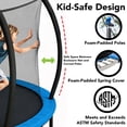 thumbnail image 3 of Sportspower BouncePro 10ft Trampoline Meets ASTM Safety Standards, Heavy-Duty Rust-Resistant Steel Frame, UV-Resistant Jump Mat & Safety Net, 3 of 9