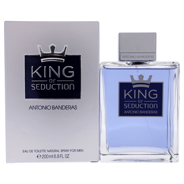 King of Seduction de Antonio Banderas para hombre - EDT Spray de 6,8 oz Antonio Banderas Antonio Banderas King of Seduction Aerosol EDT Caballero 6.8oz
