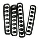thumbnail image 5 of Cubierta de Rejilla Frontal de 7 Piezas Sunnimix para Wrangler TJ 97-06 Clip frontal en la rejilla de la parrilla, 5 of 8