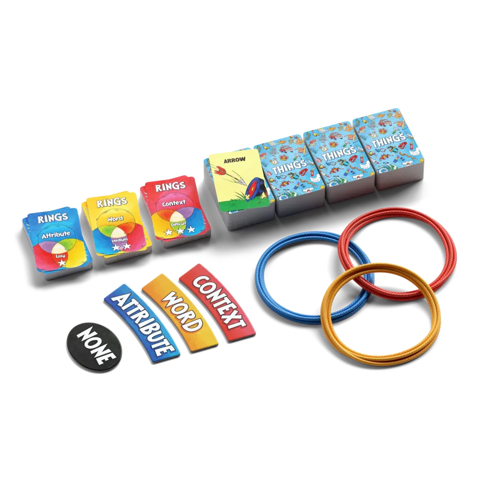 Things in Rings Family Card Game for Ages 8 +, from Asmodee